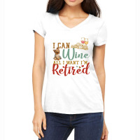 I Can Wine All I Want I'm Tired Retro Vintage  Yorkshire Terrier Women's V-neck T-shirt | Artistshot