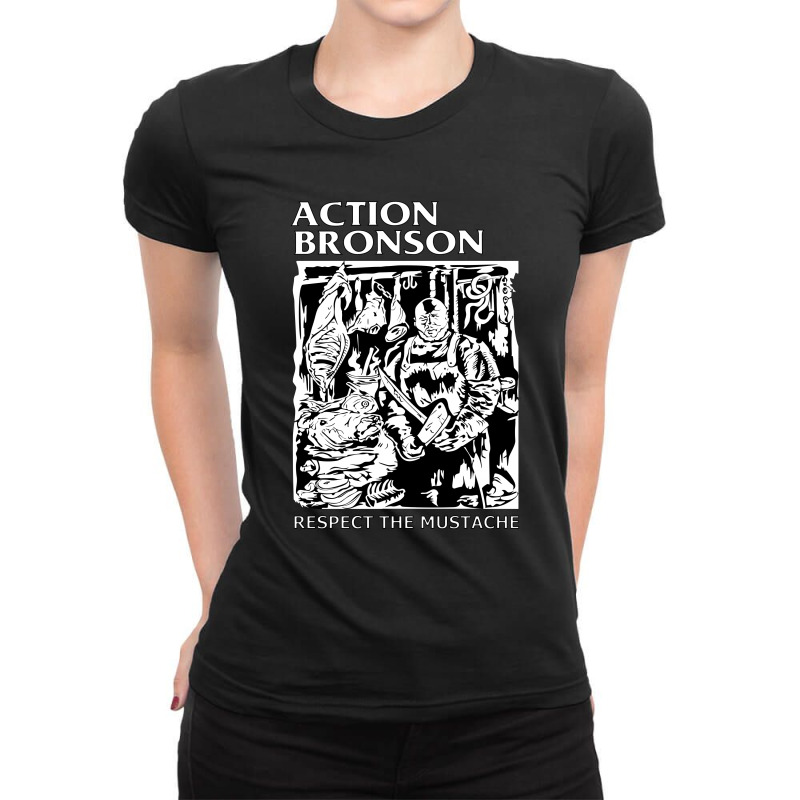 The Action Bronson Ladies Fitted T-shirt | Artistshot