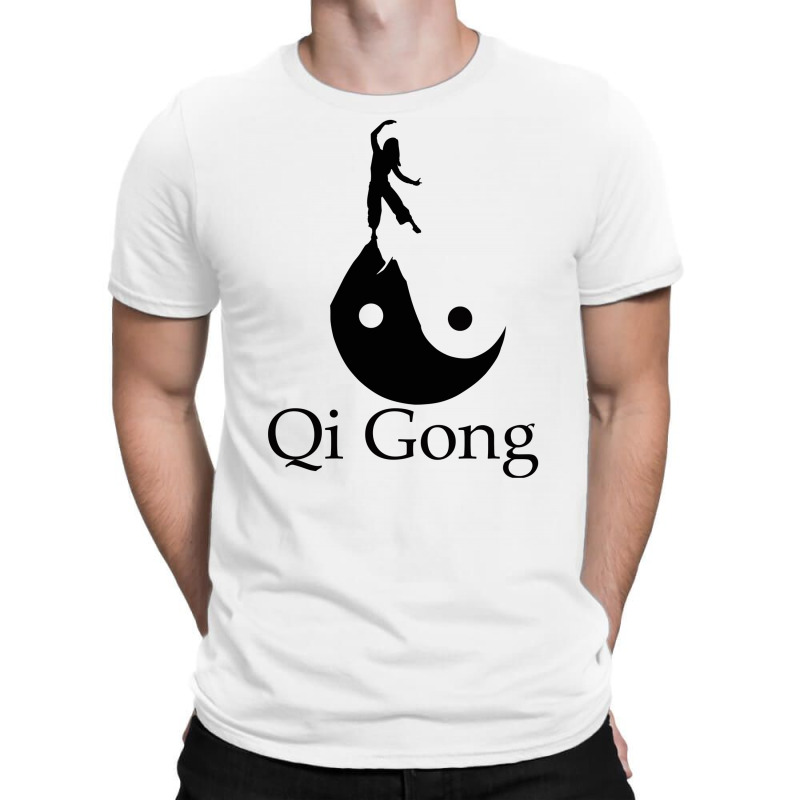 Qigong Black Silhouette T-Shirt by Frado47 | Artistshot