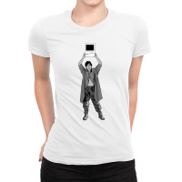 Steve Say Ladies Fitted T-shirt | Artistshot