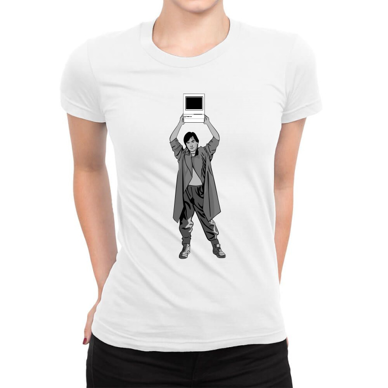 Steve Say Ladies Fitted T-Shirt by Yanco58 | Artistshot