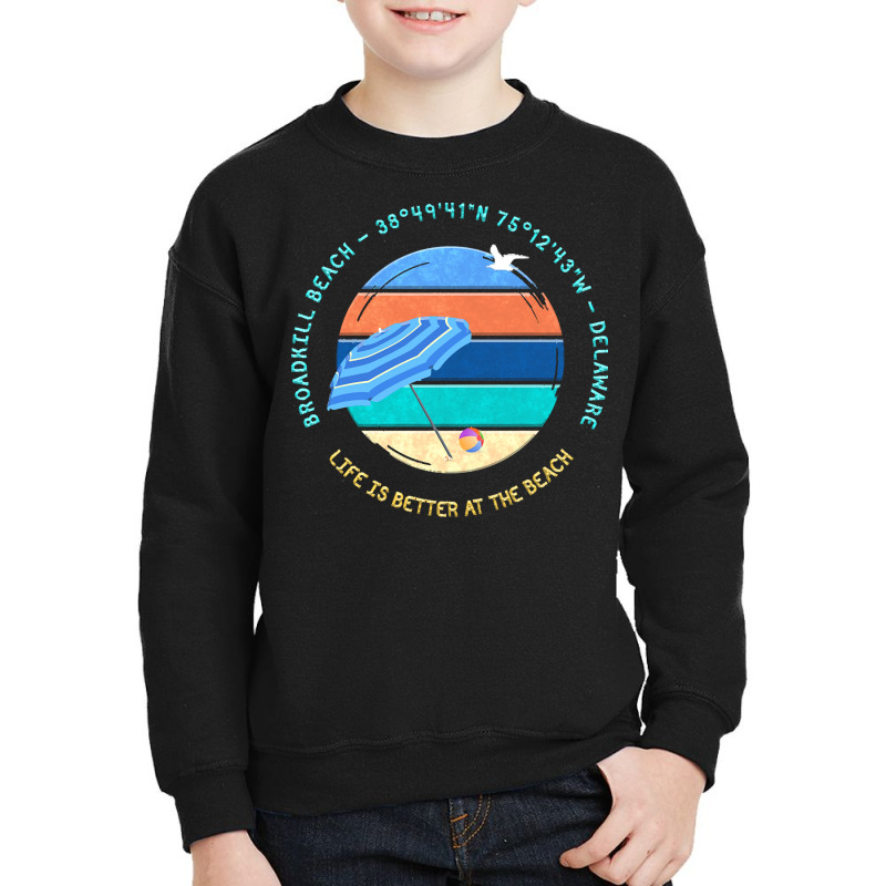 Broadkill Beach T  Shirt Broadkill Beach, Delaware T  Shirt Youth Sweatshirt | Artistshot