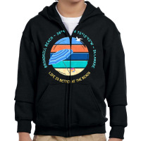 Broadkill Beach T  Shirt Broadkill Beach, Delaware T  Shirt Youth Zipper Hoodie | Artistshot