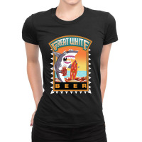 Great White Beer Ladies Fitted T-shirt | Artistshot