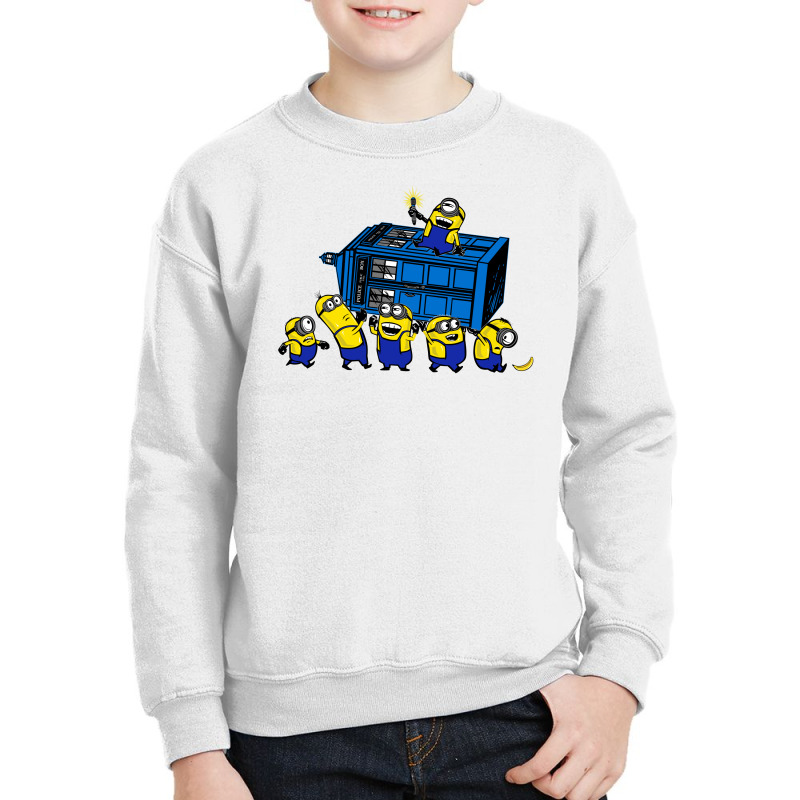 The Tardis Youth Sweatshirt by Yenzimateki55 | Artistshot