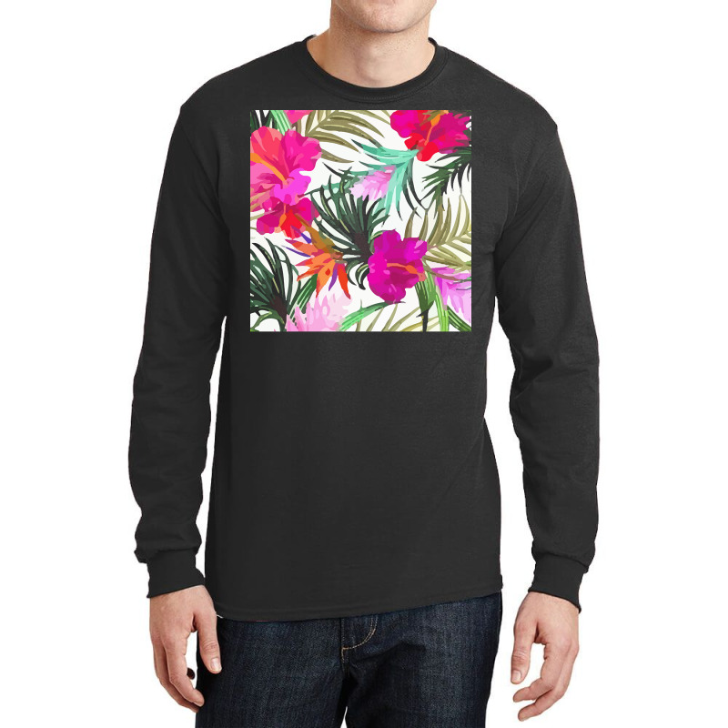 Tropical T  Shirt Tropical Fascinating Foliage T  Shirt Long Sleeve Shirts by celebrityforth | Artistshot