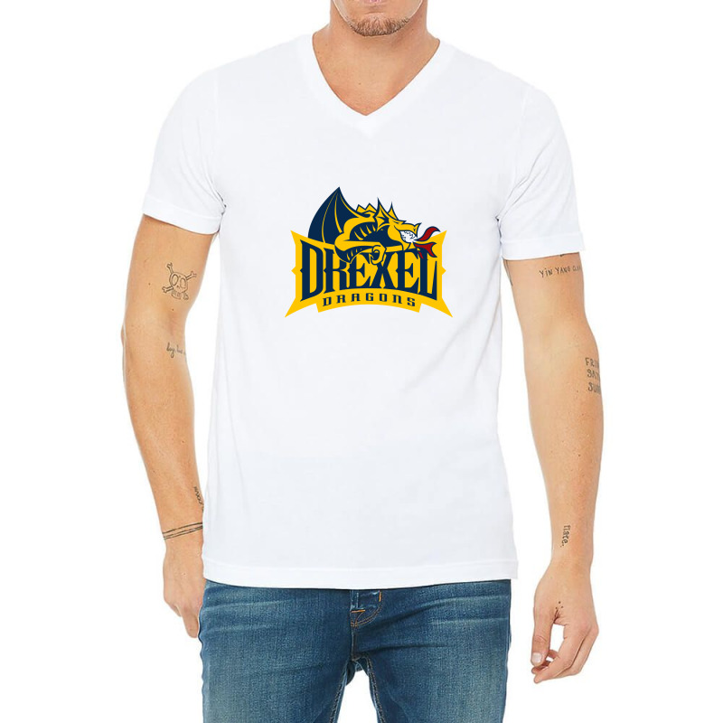 Drexel Drag V-neck Tee | Artistshot