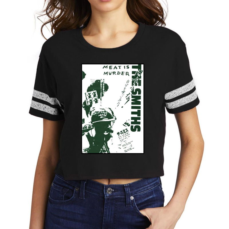 Meat Is Murder Classic Scorecard Crop Tee by althubich | Artistshot