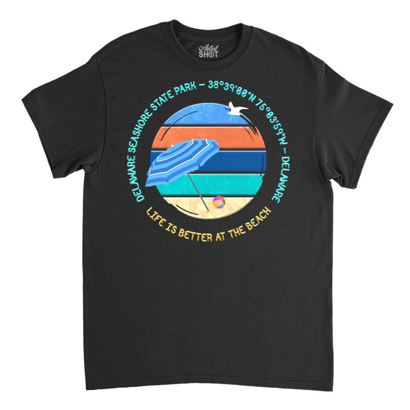 Delaware Seashore State Park T  Shirt Delaware Seashore State Park, De Classic T-shirt | Artistshot