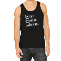 Eat Sleep Sailing For Dark Tank Top | Artistshot