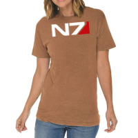 Mass Effect N7 Logo Vintage T-shirt | Artistshot