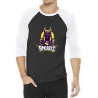 Anubis Graphic Art 3/4 Sleeve Shirt | Artistshot