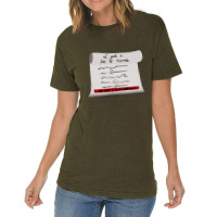 Red Underline (a290) Vintage T-shirt | Artistshot