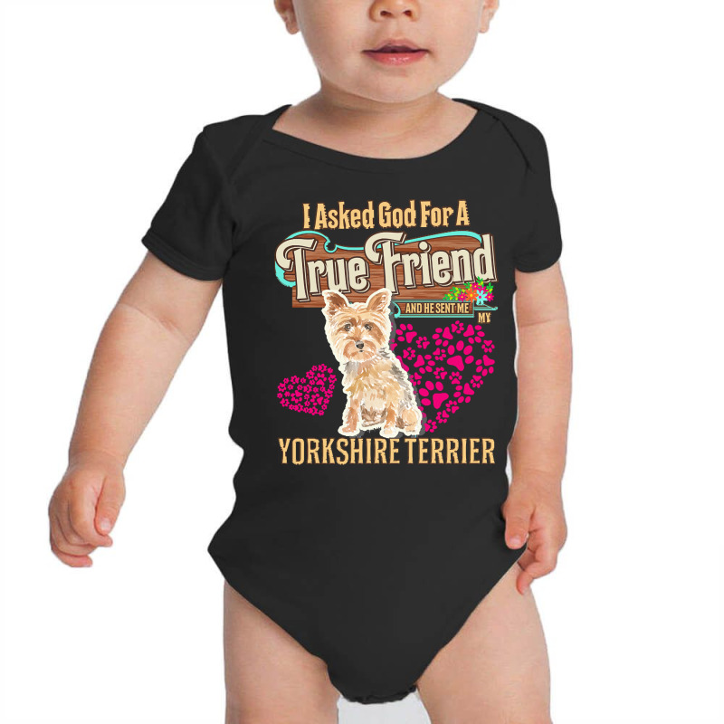 Yorkshire Terrier Owner Gift Yorkshire T  Shirt E N T  Shirt Baby Bodysuit by christiansenmarlene | Artistshot