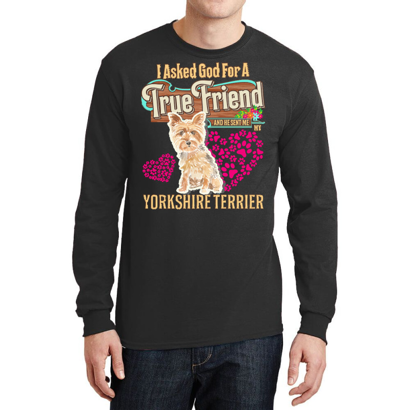 Yorkshire Terrier Owner Gift Yorkshire T  Shirt E N T  Shirt Long Sleeve Shirts by christiansenmarlene | Artistshot