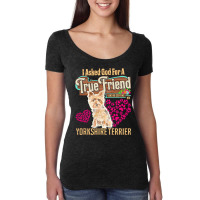 Yorkshire Terrier Owner Gift Yorkshire T  Shirt E N T  Shirt Women's Triblend Scoop T-shirt | Artistshot