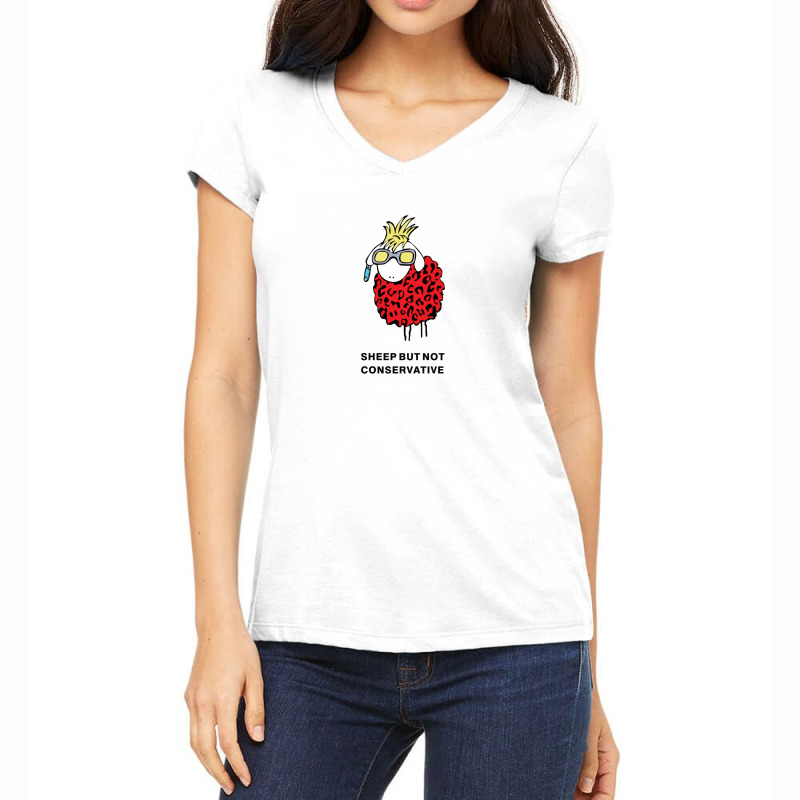 Sheep Women's V-Neck T-Shirt by Disgus_Thing | Artistshot