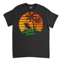 Outdoor T  Shirt Panama City Beach Retro Vintage Sunset T  Shirt Classic T-shirt | Artistshot