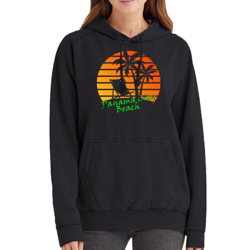 Outdoor T  Shirt Panama City Beach Retro Vintage Sunset T  Shirt Vintage Hoodie by kuhlmanulises23 | Artistshot