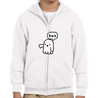 Ghost Of Disapproval Youth Zipper Hoodie | Artistshot