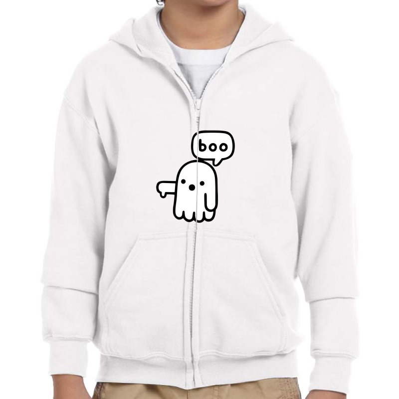 Ghost Of Disapproval Youth Zipper Hoodie | Artistshot