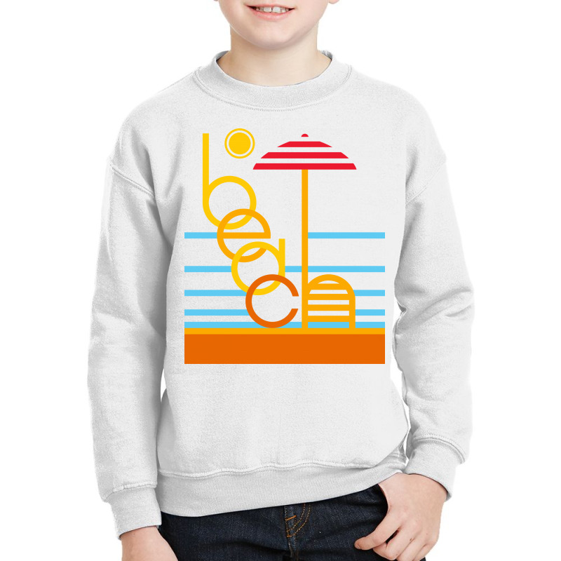 Beach Youth Sweatshirt by lents | Artistshot