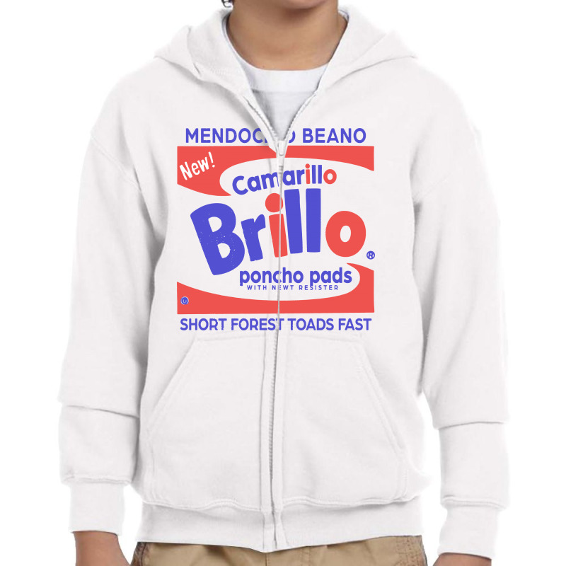 Camarillo Brillo Youth Zipper Hoodie | Artistshot