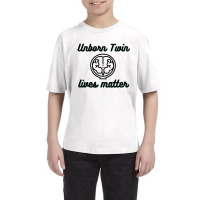 Unborn Twin Lives Matter Youth Tee | Artistshot