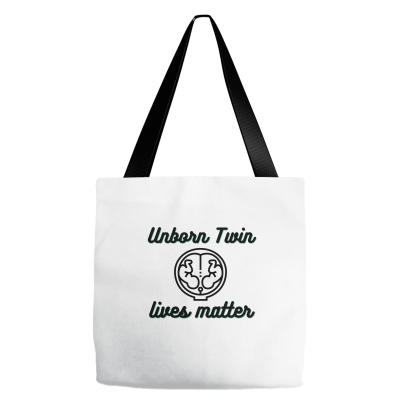 Unborn Twin Lives Matter Tote Bags | Artistshot