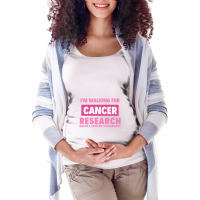 Breast Cancer Research Awareness Maternity Scoop Neck T-shirt | Artistshot