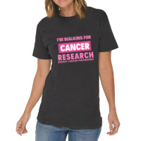 Breast Cancer Research Awareness Vintage T-shirt | Artistshot