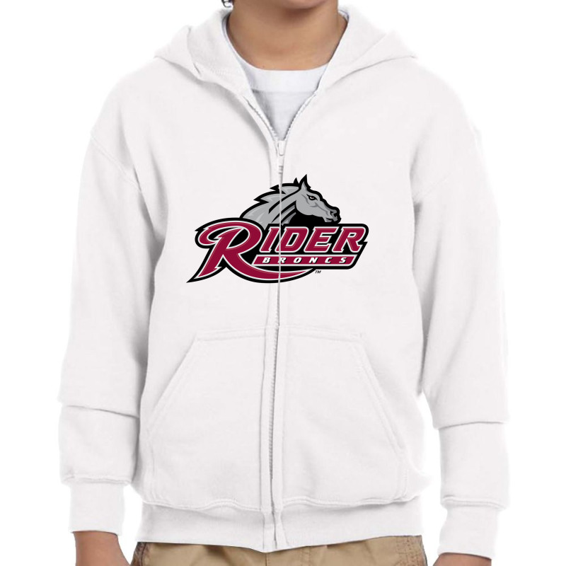 Rider Broncs Youth Zipper Hoodie by GigiHad | Artistshot