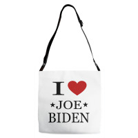 I Love Joe Biden Adjustable Strap Totes | Artistshot