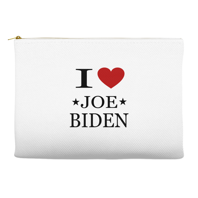 I Love Joe Biden Accessory Pouches by ELEGANCE99 | Artistshot