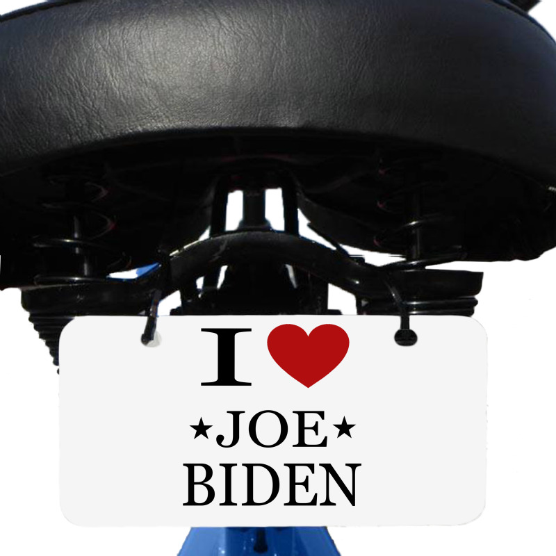 I Love Joe Biden Bicycle License Plate by ELEGANCE99 | Artistshot