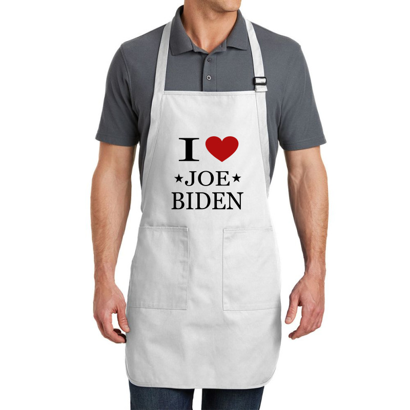 I Love Joe Biden Full-Length Apron by ELEGANCE99 | Artistshot