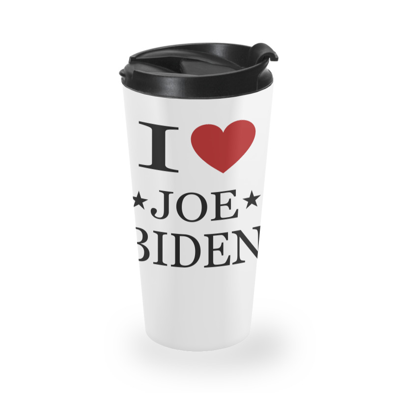 I Love Joe Biden Travel Mug by ELEGANCE99 | Artistshot