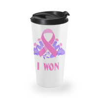 Breast Cancer Awareness Month T  Shirt Survivor Breast Cancer Awarenes Travel Mug | Artistshot