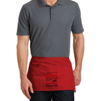 This Fiance Loves Motorcycles Waist Apron | Artistshot