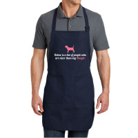 Below Is List Of People Who Are Nicer Than My Beagle Full-length Apron | Artistshot