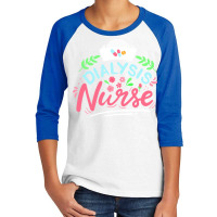 Dialysis Nurse T  Shirt Dialysis Nurse Nephrology Nurse T  Shirt Youth 3/4 Sleeve | Artistshot