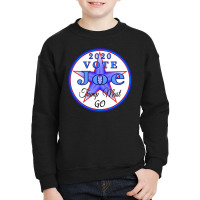 Vote Joe Trump Must Go Youth Sweatshirt | Artistshot