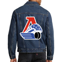 The-lokomotiv-yaroslavl-pen Men Denim Jacket | Artistshot