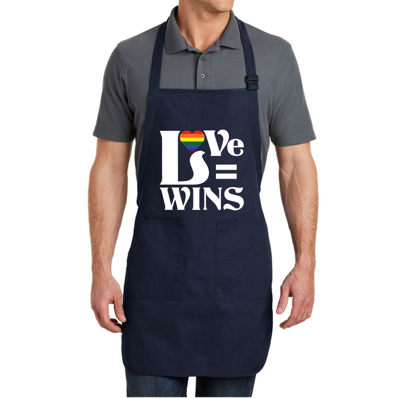 Love Wins Full-length Apron | Artistshot