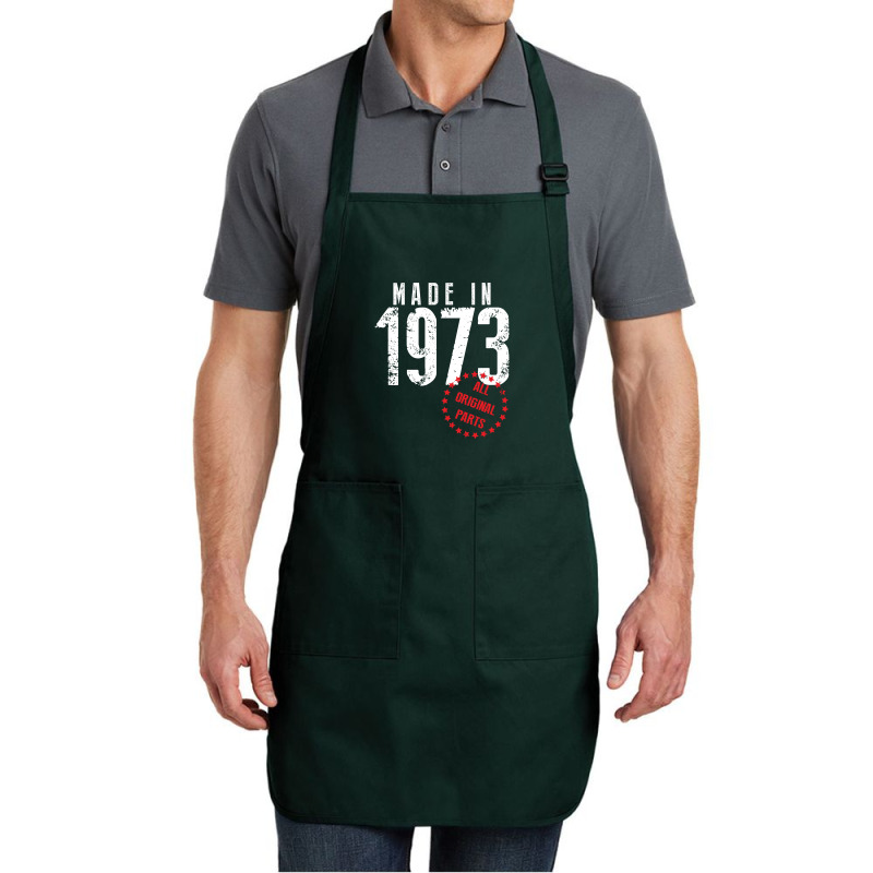 Made In 1973 All Original Parts Full-length Apron | Artistshot