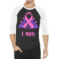 Breast Cancer Awareness Month T  Shirt Survivor Breast Cancer Awarenes 3/4 Sleeve Shirt | Artistshot