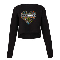 I'm A Campingholic Cropped Sweater | Artistshot