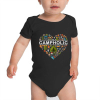 I'm A Campingholic Baby Bodysuit | Artistshot