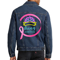 Cancer Survivor T  Shirt Survivor T  Shirt Men Denim Jacket | Artistshot