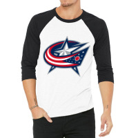 The-columbus-blue-jackets-pen 3/4 Sleeve Shirt | Artistshot